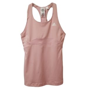 Adidas Racer back Tank Pink Climalite Small